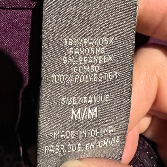 ♥️⭐️Pretty Purple Sequins Dress Top - Picture 4 of 4